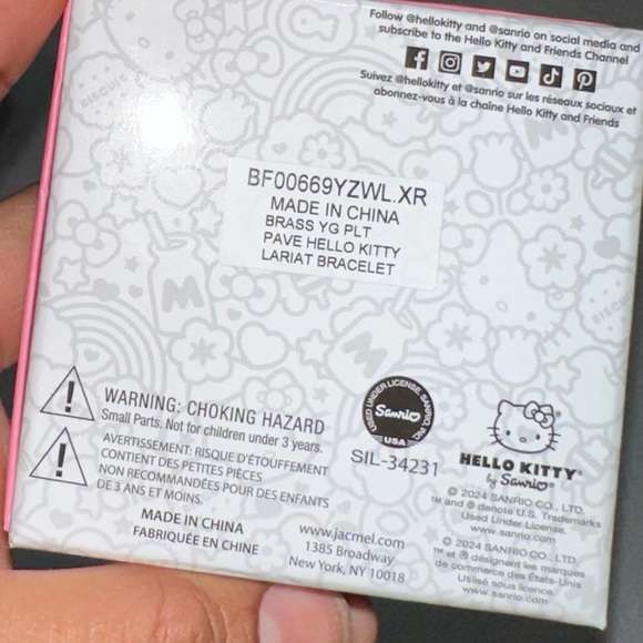 * Hello Kitty Women’s bracelet, 18-carat gold - Picture 3 of 4